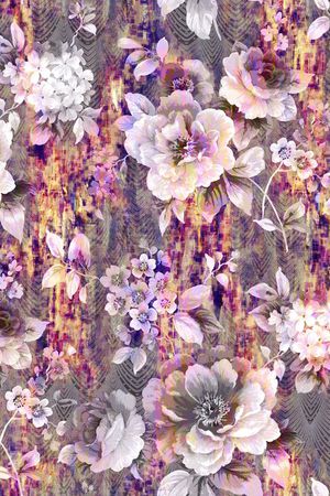 时尚流行印花华亿平台图片