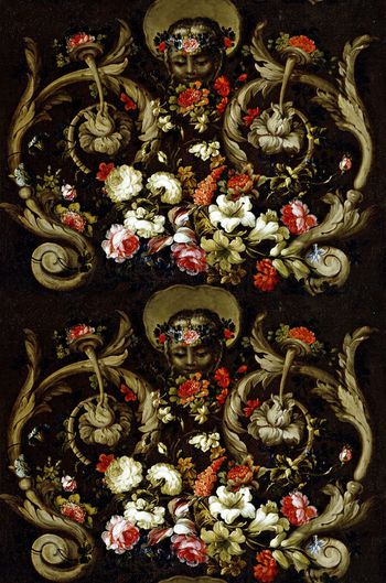 油画花卉印花华亿平台图片