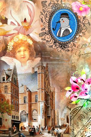 创意服装面料印花华亿平台图片