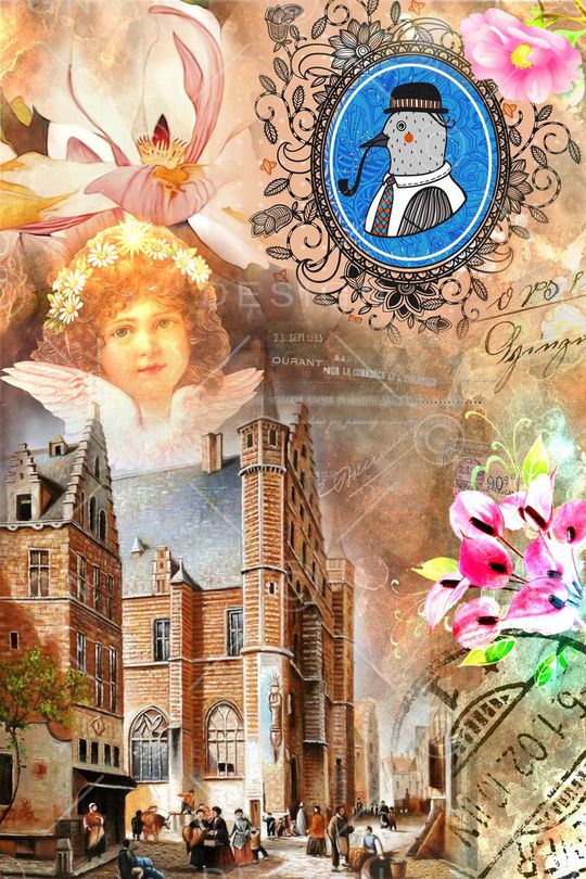 创意服装面料印花华亿平台图片