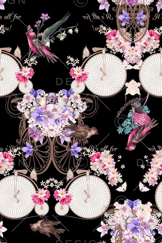 复古风格印花华亿平台图片