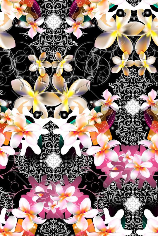 抽象印花华亿平台图片