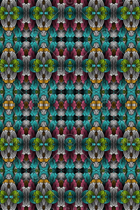 几何条纹印花华亿平台图片