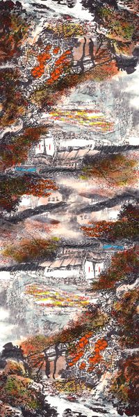 长巾印花华亿平台图片