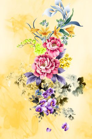 层次印花华亿平台图片