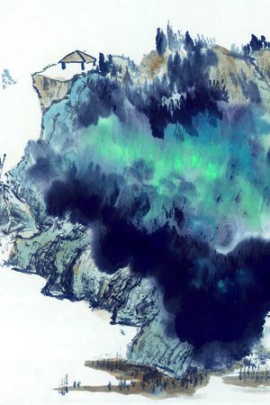 中国风印花华亿平台图片