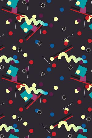 几何系列印花华亿平台图片