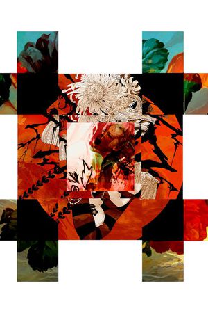 菱形印花华亿平台图片