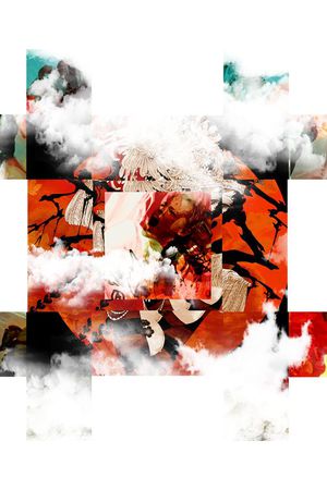 抽像印花华亿平台图片