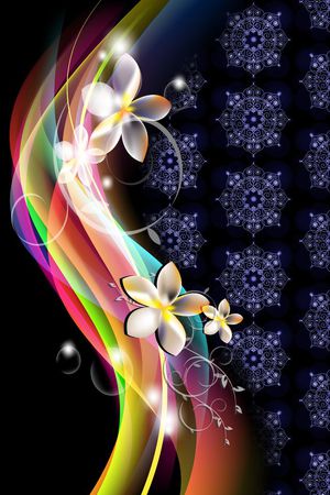 抽象印花华亿平台图片