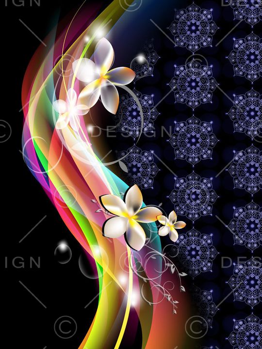 抽象印花华亿平台图片