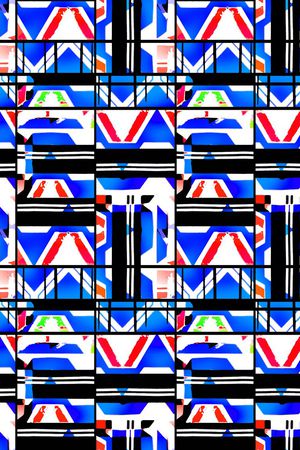 抽象印花华亿平台图片