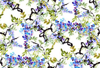 534115-时尚手绘花藤