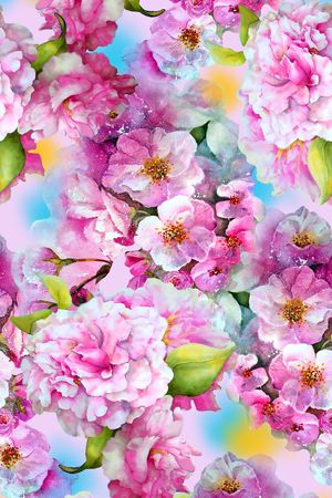 丝绸 丝巾 人造棉印花华亿平台图片