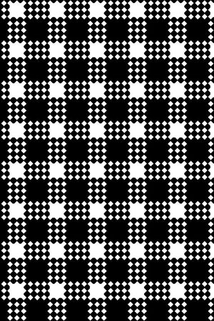 经典格子花印花华亿平台图片