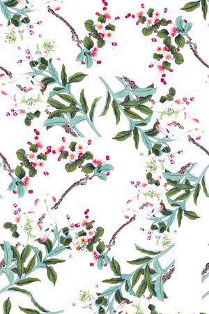 植物印花华亿平台图片