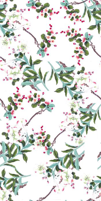 534256-传统花朵中国风