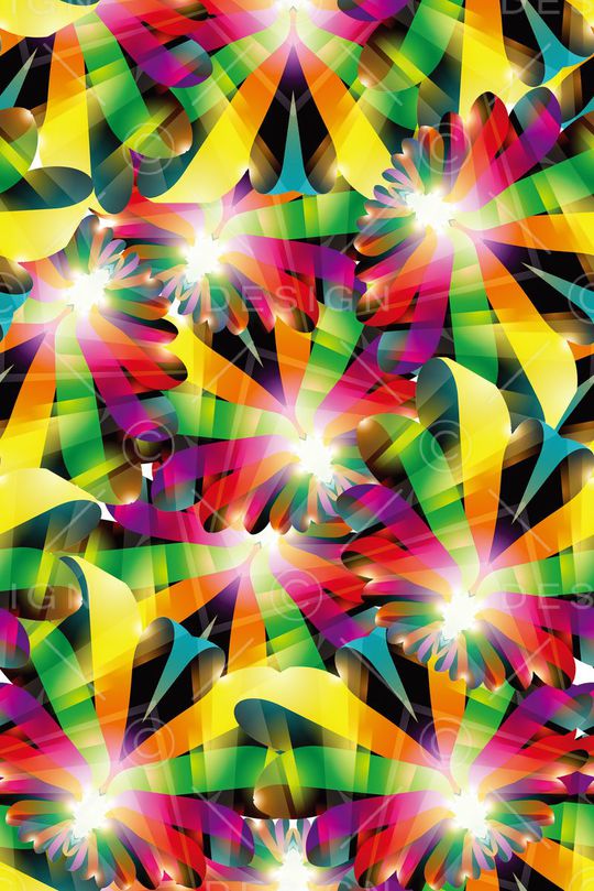 抽象印花华亿平台图片