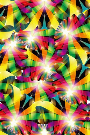 抽象印花华亿平台图片