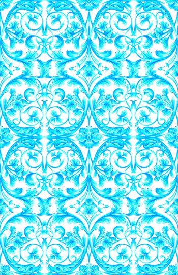 534434-青花瓷花纹