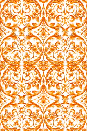 青花瓷印花华亿平台图片