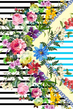 MAX-定位欧美民族风印花华亿平台图片