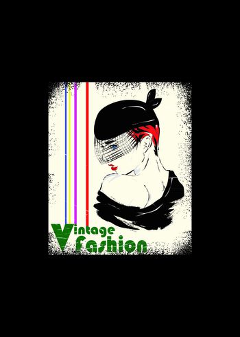 534473-插画蒙面美女