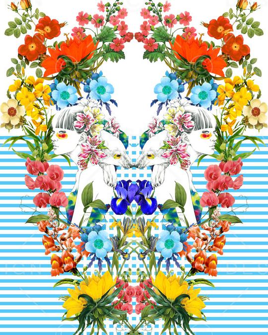 MAX-定位欧美民族风印花华亿平台图片