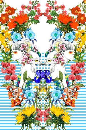 MAX-定位欧美民族风印花华亿平台图片