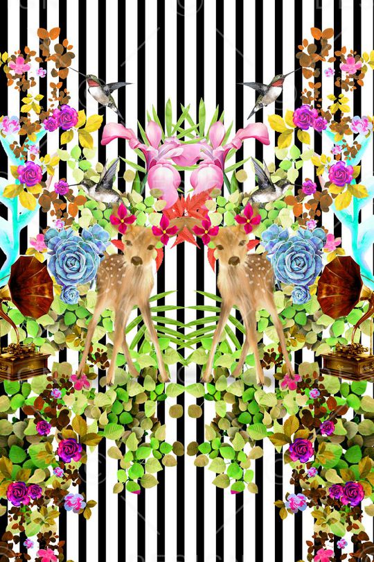 MAX-定位欧美民族风印花华亿平台图片