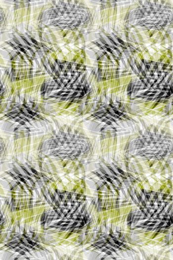 534574-WT524几何树叶男装休闲假日印花