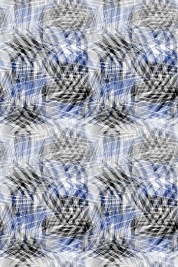 534575-WT524几何树叶男装休闲假日印花