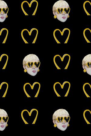 时尚波普印花华亿平台图片