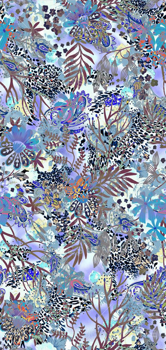 时尚优雅印花华亿平台图片