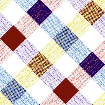 格子印花华亿平台图片