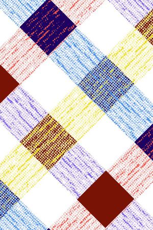 格子印花华亿平台图片