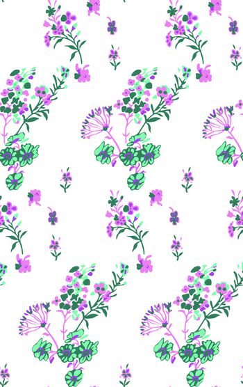 534651-手绘实色花