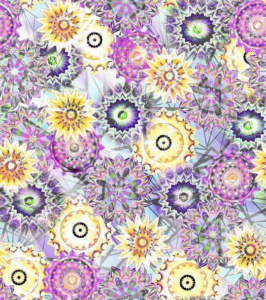 分形印花华亿平台图片