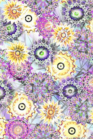 分形印花华亿平台图片