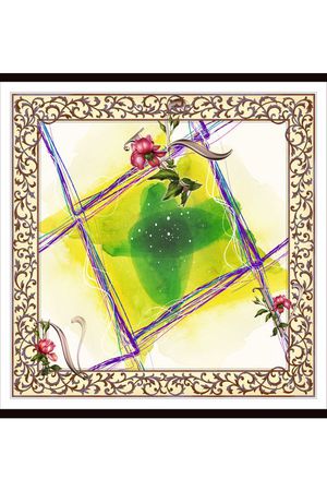 欧式印花华亿平台图片