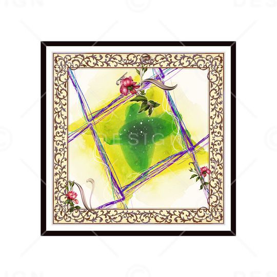 欧式印花华亿平台图片