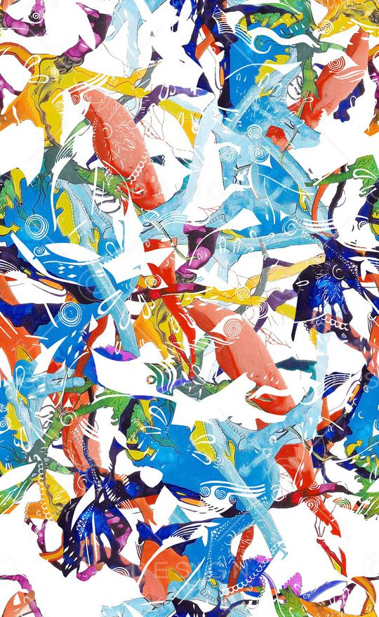 女装连衣裙印花华亿平台图片