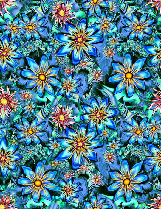 抽象印花华亿平台图片