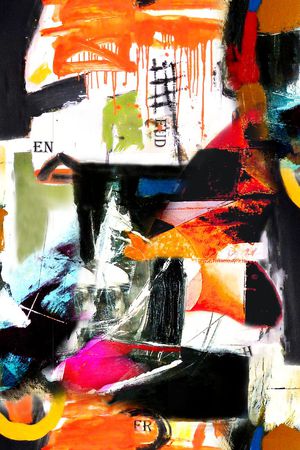 抽象印花华亿平台图片