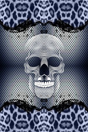 豹纹印花华亿平台图片