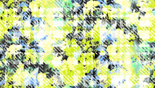 几何花印花华亿平台图片