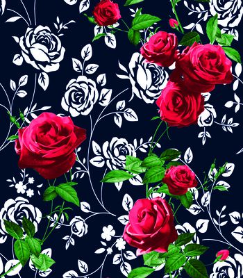 535008-时尚玫瑰花纹