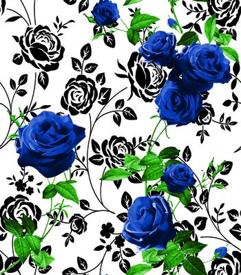 535011-时尚玫瑰花纹