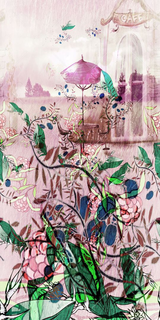 梦幻少女风印花华亿平台图片