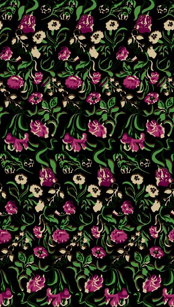 535016-复古小花卉